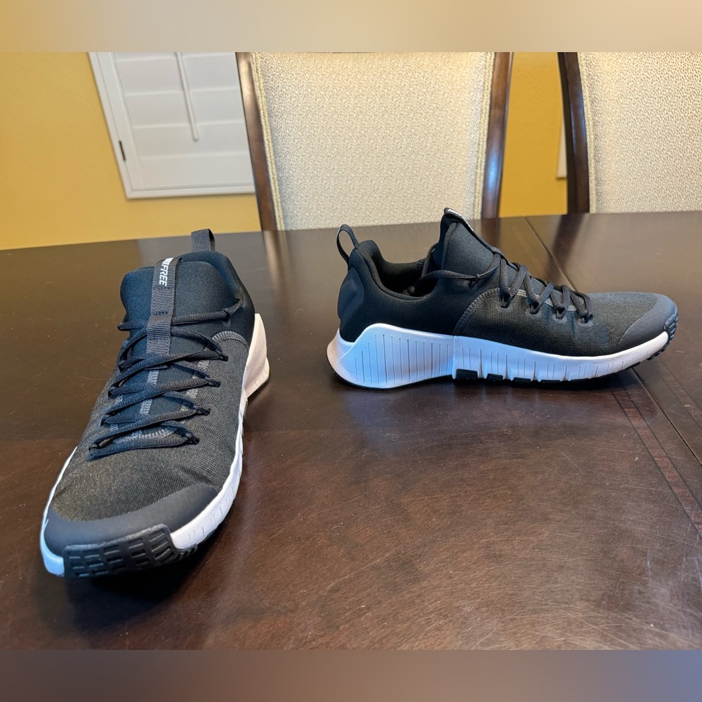 New Nike Free Metcon 6 Black White Sneaker Shoes Size US 12 W / 10.5 M - Picture 8 of 14